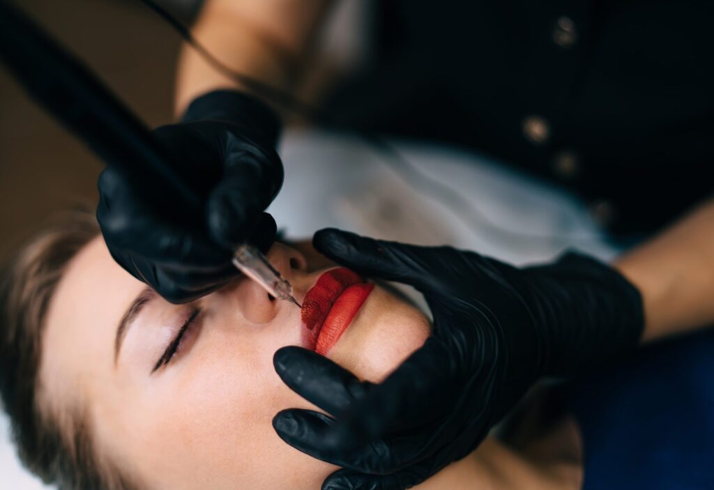 Permanent makeup pmu