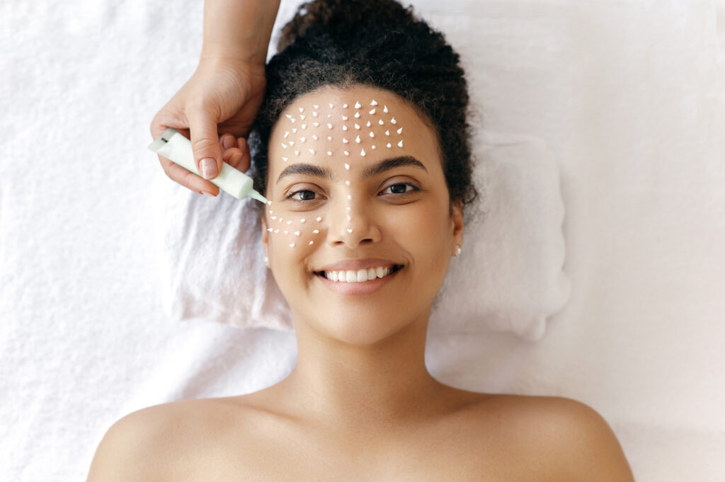 beauty concept skincare top view of gorgeous hisp 2025 03 07 15 23 34 utc